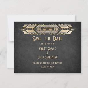 Videospel Geek Zwart Bruiloft Save The Date