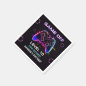 Videospel Kinderen Verjaardagsfeestje Servetten (Hoek)