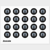 Videospel Nebelung Kat Gaming Ronde Sticker (Vel)