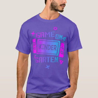 Videospel op Kindergarten Team Kindergarten Terug  T-shirt