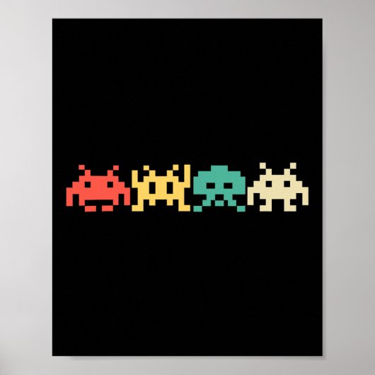 Videospel Retro Arcade 2 Poster (Voorkant)