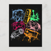 Videospelconsole-controllers 80-90-inch boog herst informatiekaartje (Achterkant)