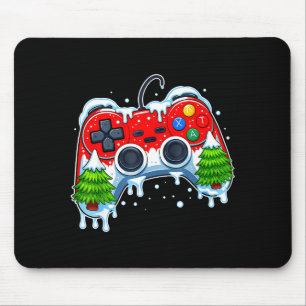 Videospelcontroller Kerstman Santa Hoed Gamer Bo Muismat