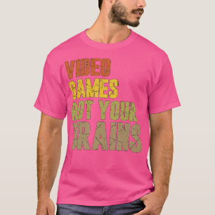 Videospellen in je hersenen 66 t-shirt