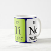 Vider la tasse de nom de table périodique (Devant droit)