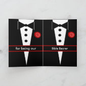 Videur de NOM PERSONNALISÉ Mariage Merci (Intérieur)