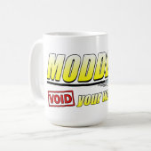 VIDEZ VOTRE tasse de café de GARANTIE (Devant gauche)