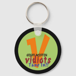 Vidiots V Logo Sleutelhanger