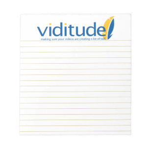 Viditudemodus met kleine voering notitieblok