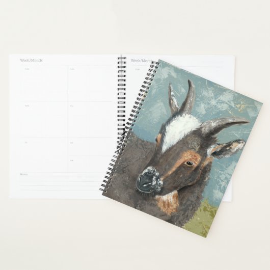 Vie agricole - Chèvre gris (Devant avec enveloppe)