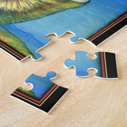 Vie Art Déco Papillon Puzzle fille (Côté)