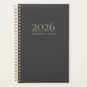 Vie attentive Initiales personnalisées    2026 Min