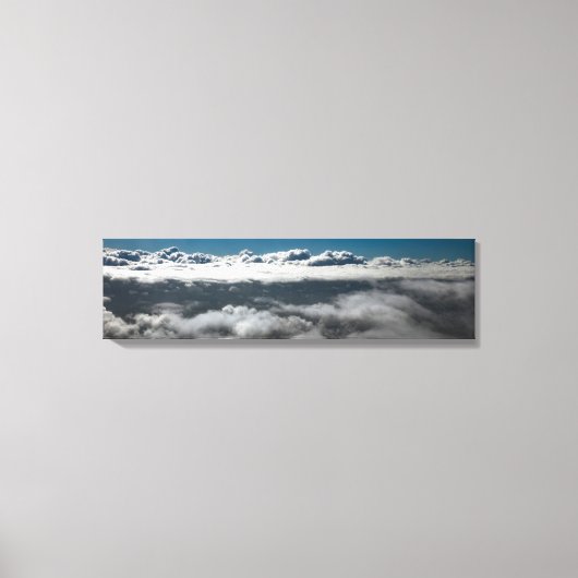 Vie au-dessus et au-delà des nuages Toile panorami (Recto)