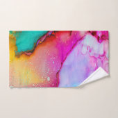 vie colorée (Serviette à main)