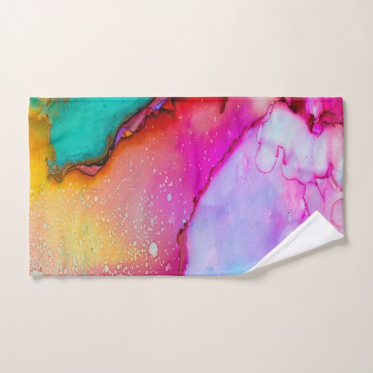 vie colorée (Serviette à main)