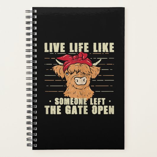 Vie Comme Quelqu'Un A Quitté La Porte Open Vache C (Devant)