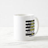 Vie comme une caméra Mug amusant (Devant droit)