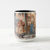 Vie dans Mice Town Series Combo Mug (Centre)