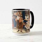 Vie dans Mice Town Series Combo Mug (Devant droit)