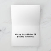 Vie de belle carte de mariage de demains (Intérieur)