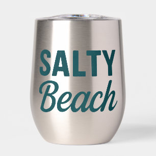 Vie de plage salée   Graphique de surf sur l'océan