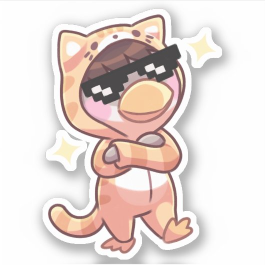 Vie de pouce - Sticker (Devant)