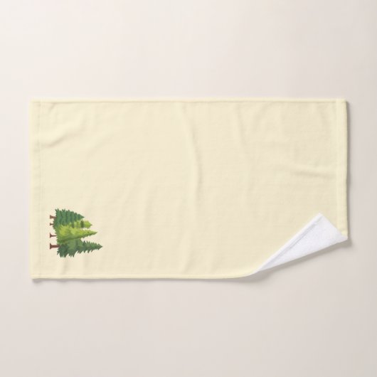 Vie du camping (Serviette à main)