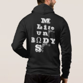 Vie du corps mental et Sweat - shirt à capuche de (Dos)