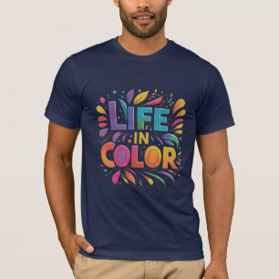 Vie en couleur" T-shirt