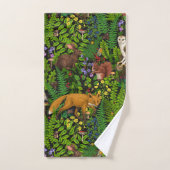 Vie forestière (Serviette à main)