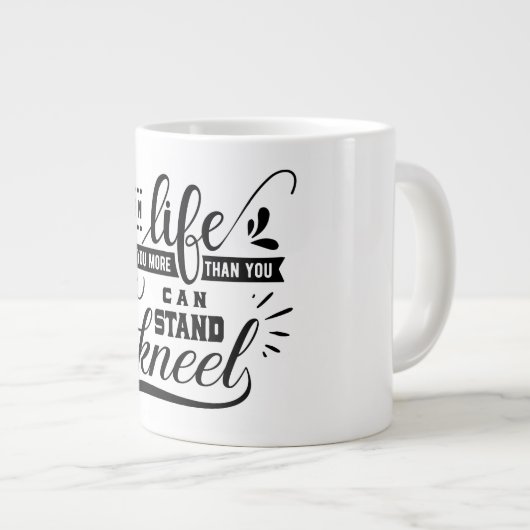 Vie - Jumbo Mug (Devant droit)