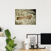 Vie : La semence de l'entraide Poster (Bureau à domicile)