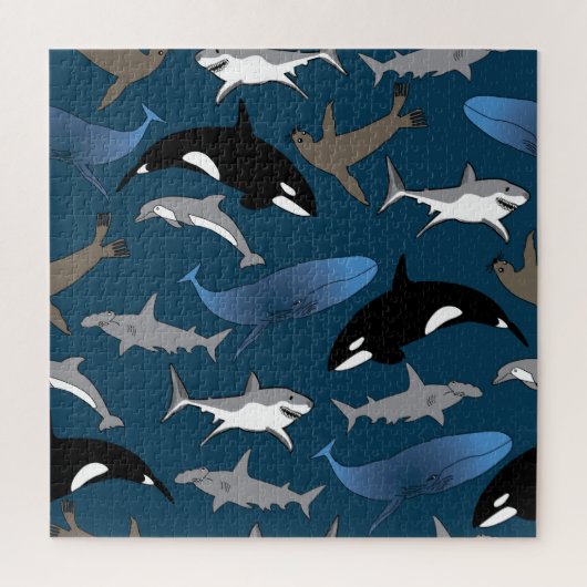 Vie marine, faune, puzzle (Vertical)