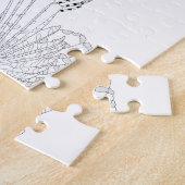 Vie marine Puzzle de coloriage pour adultes (Côté)