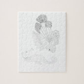 Vie marine Puzzle de coloriage pour adultes (Vertical)