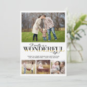 Vie merveilleuse 4 PH | Carte photo de Noël (Debout devant)