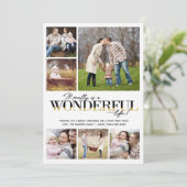 Vie merveilleuse 6 PH | Carte photo de Noël (Debout devant)