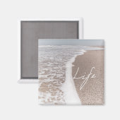 Vie Ocean Sea Beach Magnet de voyage (Recto/Verso)