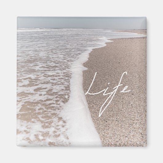 Vie Ocean Sea Beach Magnet de voyage (Devant)