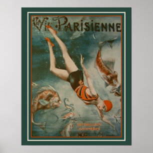 Vie Parisienne Deco 1920 Poster