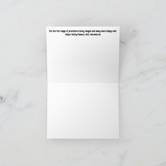 Vie Préhistorique. Carte (Intérieur)