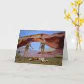 Vie Préhistorique. Carte (Fleur jaune)