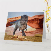 Vie Préhistorique. Carte (Fleur jaune)