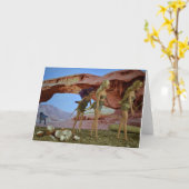 Vie Préhistorique. Carte (Fleur jaune)