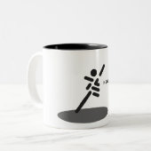 Vie saine Marque corporative Café Mug (Devant gauche)