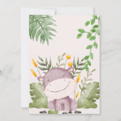 Vie sauvage invitations mignonnes (Dos)