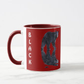 VIE SAUVAGE OURS NOIRES Boire de la Mug (Gauche)