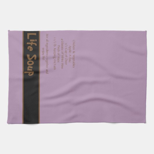 Vie Soupe Cuisine Serviette (Horizontal)