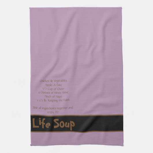 Vie Soupe Cuisine Serviette (Vertical)