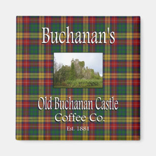 Vieil aimant du café Cie. de château de Buchanan